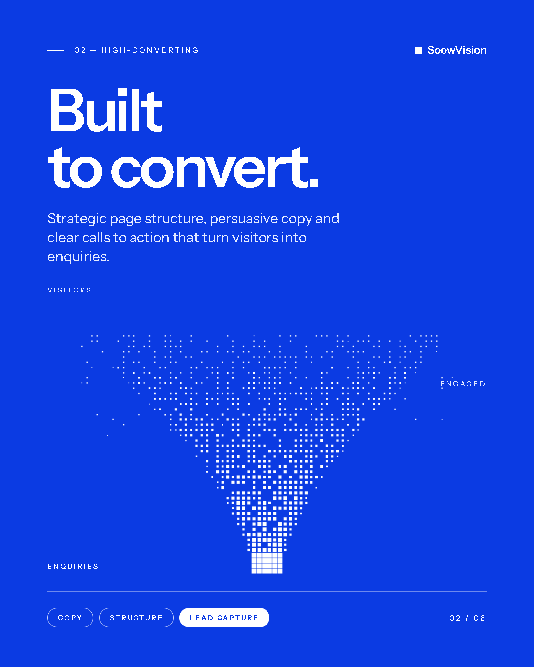 Built to convert.